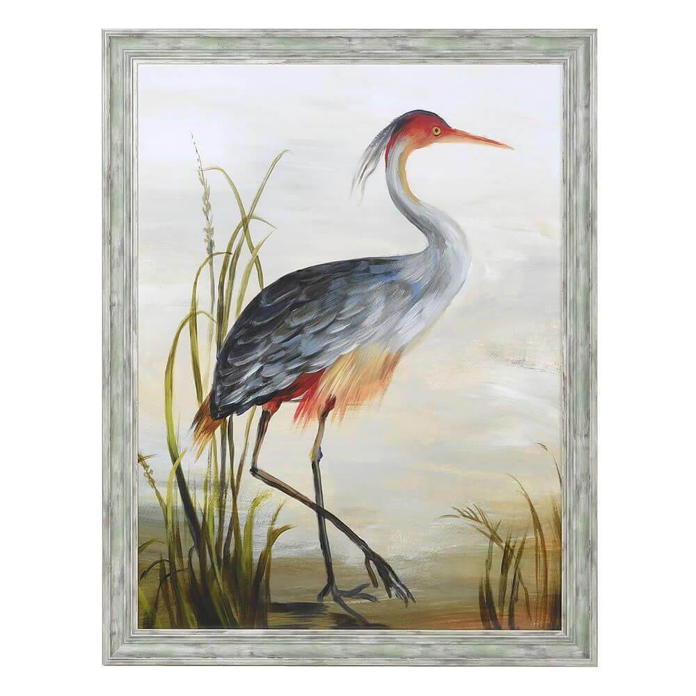 Heron I Framed Print